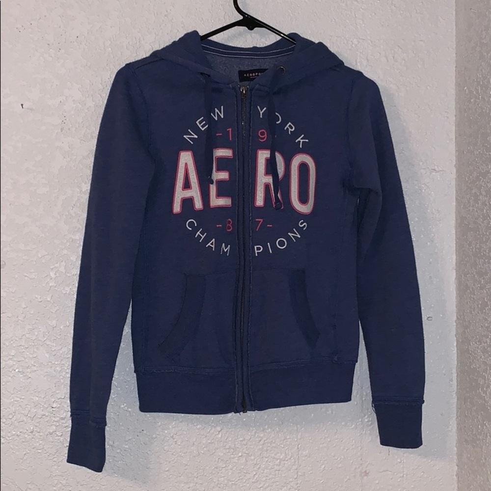 Aeropostale Jacket With Hoodie
